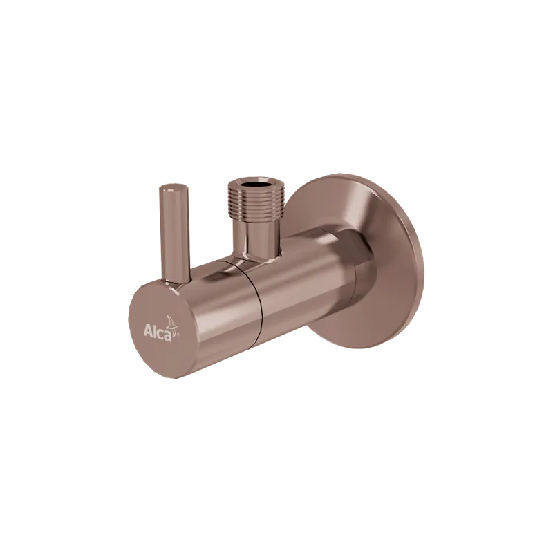 ALCA (Alcaplast) ARV001-RG-B Sarokszelep szűrővel RED GOLD-szálcsiszolt mattAlcaplast Csak ma