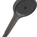 Akciós ár Hansgrohe Rainfinity Kézizuhany 130 3jet EcoSmart 9 l/perc, szálcsiszolt fekete króm 26865340Hansgrohe