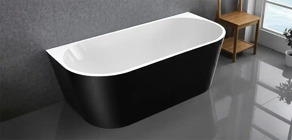 Wellis Calabria Black Matt 170x80 cm szabadonálló kád matt külső fallal WK00188Wellis Vásárlói kedvenc