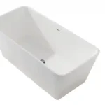 Wellis Carib White 167,5x85 cm öntöttmárvány szabadonálló kád matt fehér WK00182Wellis Legkelendőbb