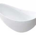 Wellis Accord White 190x77,5 cm öntöttmárvány szabadonálló kád matt fehér WK00184Wellis Végkiárusítás