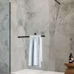 Radaway Modo New Black II Walk-in zuhanyfal törölközőtartóval, 110 cm 389114-54-01WRadaway Vedd meg online