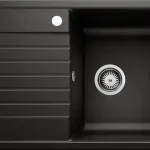 Biztonságos fizetés BLANCO ZIA 45S Compact Silgranit mosogató, fekete 526009Blanco