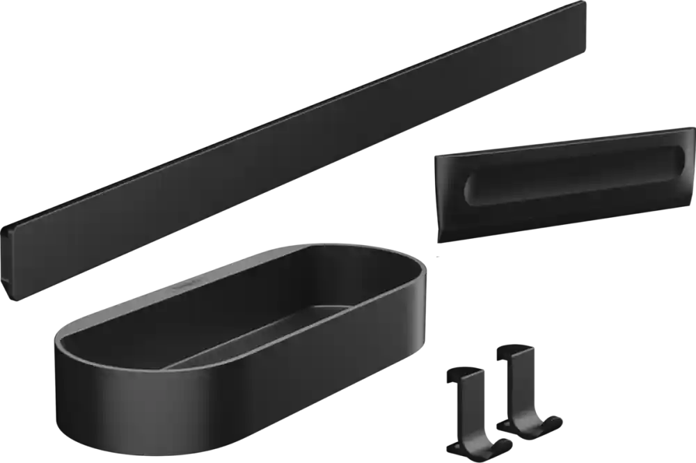 Expressz kézbesítés Hansgrohe WallStoris zuhany szett, matt fekete 27967670Hansgrohe