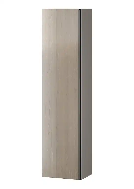 Cersanit Virgo 40 kiegészítő szekrény, szürke tölgy, fekete foganytúval S522-035Cersanit Alacsony ár