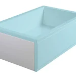 Sapho POLYSAN DEEP PLAIN 75 cm oldallap, fehér 89746Polysan Olcsó