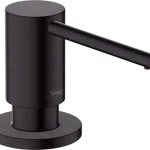 Azonnal elérhető Hansgrohe A41 szappan-mosogatószer adagoló, matt fekete 40438670Hansgrohe
