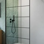 Legkelendőbb Radaway Nes Black Walk-in II Factory zuhanyfal 80 cm 10013080-54-55Radaway