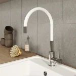 Biztonságos fizetés Mofém Junior Evo Infinite mosogató csaptelep rugalmas fehér kifolyóval 2591S280W (25.91S.28.0W)Mofém