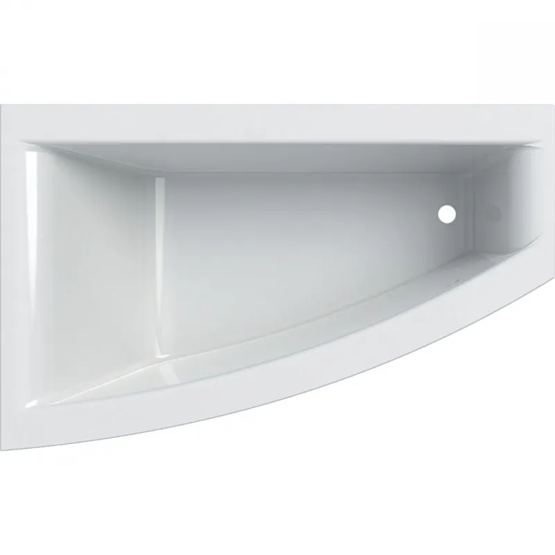 Kihagyhatatlan ajánlat Geberit Selnova Square aszimmetrikus fürdőkád lábakkal 170x105 cm 554.293.01.1Geberit