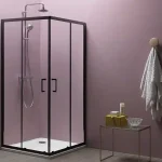 Kihagyhatatlan ajánlat Kolpa-San Eco Quat TKK 90x90 cm szögletes zuhanykabin matt fekete 515280Kolpa-San
