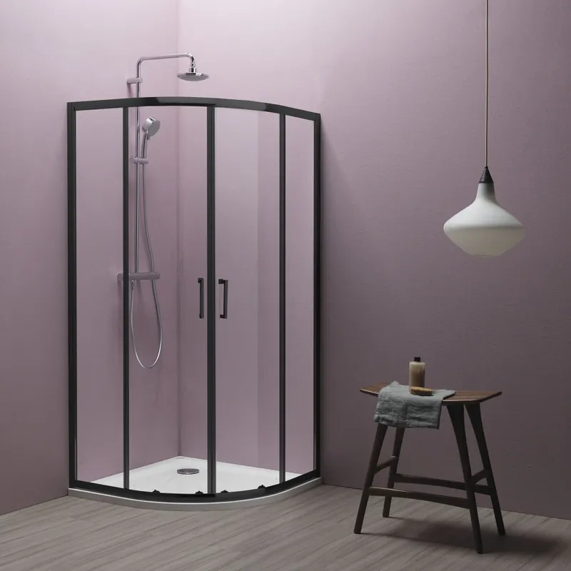 Kolpa-San Eco Quat TKP 90x90 cm negyedköríves zuhanykabin matt fekete 515300Kolpa-San Kihagyhatatlan ajánlat