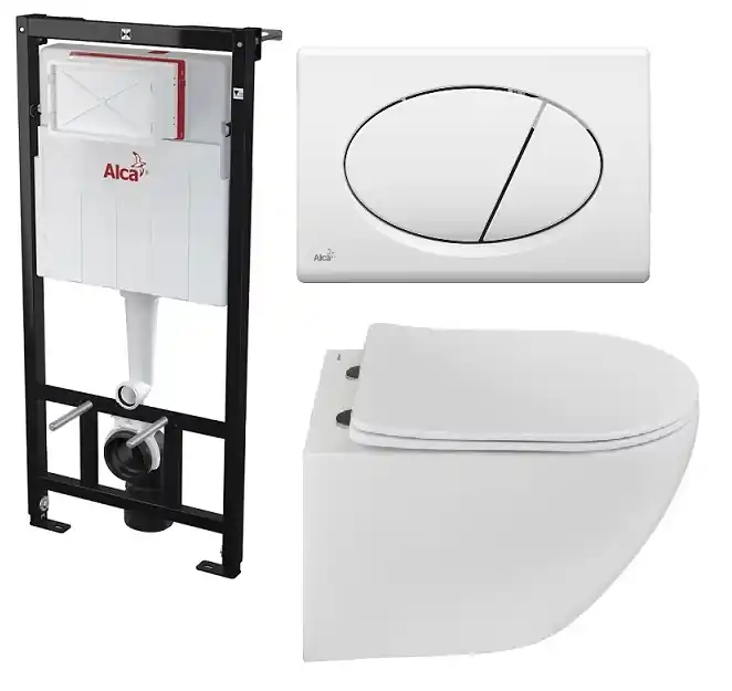 ALCA (Alcaplast) falsík alatti wc tartály komplett szett SZP-ALC1 (AM101/1120, M70, Teka-117320002)Alcaplast Nézd meg most