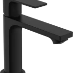 Vedd meg online Hansgrohe Rebris E egykaros mosdócsaptelep 110, automata lefolyógarnitúrával, matt fekete 72557670Hansgrohe