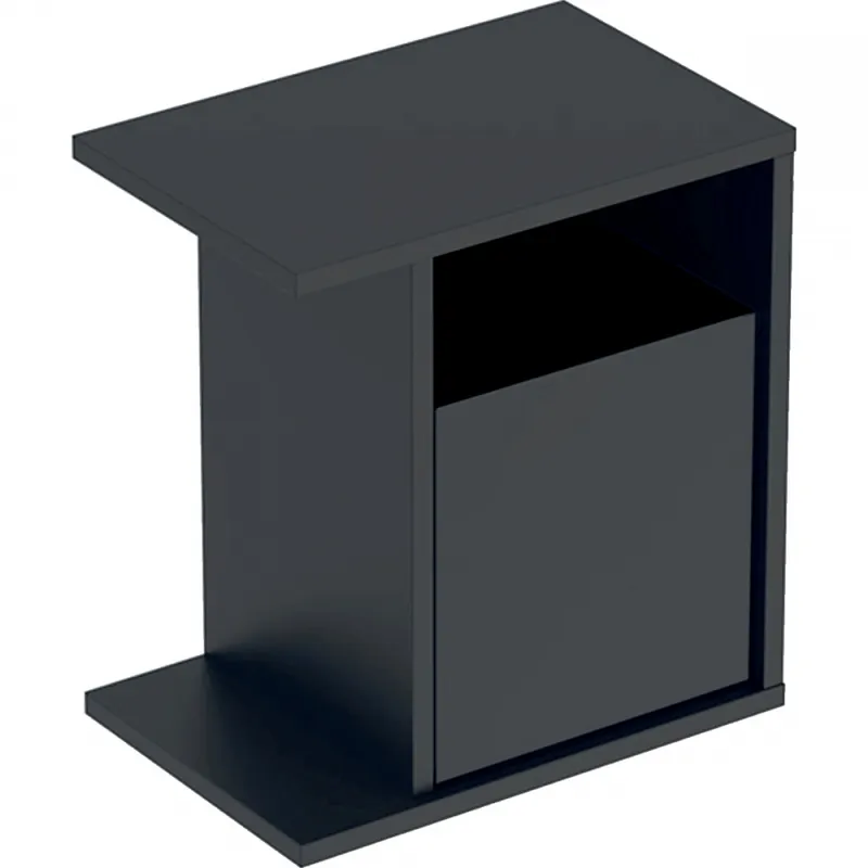 Geberit iCon oldalelem tárolódobozzal, 37x40x24.5cm, matt lakkozott láva 841138000Geberit Biztonságos vásárlás