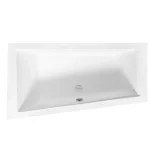 Besco INTIMA 150x85 cm balos aszimmetrikus kád, fehér WAIT-150-NLBesco Kedvezmény