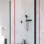 Szuper akció Radaway Nes Black KDJ I 80 J zuhanyajtó, 80 cm-es jobbos 10022080-54-01RRadaway