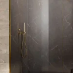 Népszerű Radaway Modo New Gold II 125 Walk-in zuhanyfal, arany szín 389125-09-01Radaway