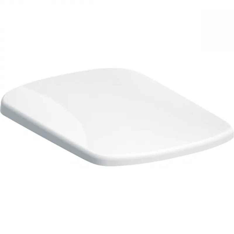 Geberit Selnova Compact WC-ülőke, szögletes design, lecsapódásgátlós, gyorskioldós zsanérral, rögzítés felülről, fehér 501.930.01.1Geberit Biztonságos fizetés