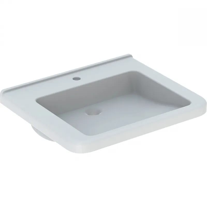 Geberit Selnova Comfort Square akadálymentes mosdó, 65x15.5x55cm, túlfolyó nélkül 500.789.01.1Geberit Azonnal elérhető