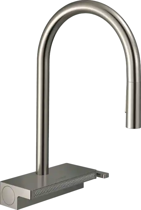 Akció Hansgrohe Aquno Select M81 konyhai csaptelep 170 3jet, kihúzható kifolyóval, sBox, rozsdamentes acél hatású 73831800Hansgrohe