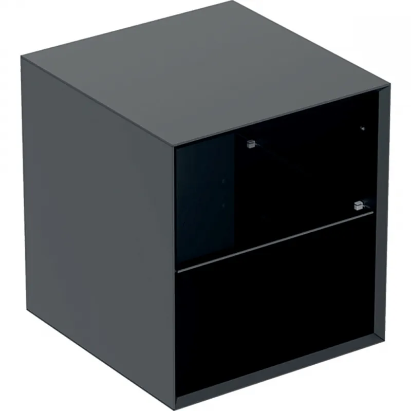Geberit ONE oldalsó polcelem, 45x49.2x47cm, fekete/matt bevonat 505.079.00.8Geberit Bestseller