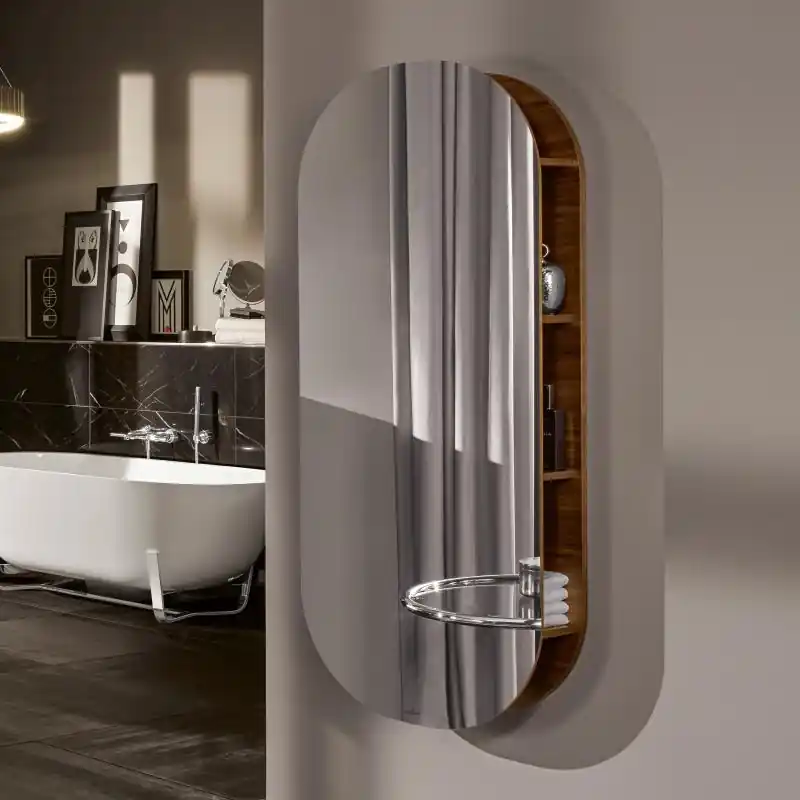 Villeroy & Boch Antheus tükrös polc, american walnut B30600PVVilleroy & Boch Exkluzív ajánlat