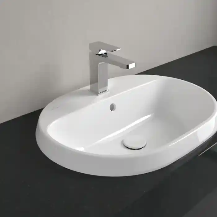 Biztonságos fizetés Villeroy & Boch Architectura 60x45 cm beépíthető mosdó túlfolyóval 5A666001Villeroy & Boch