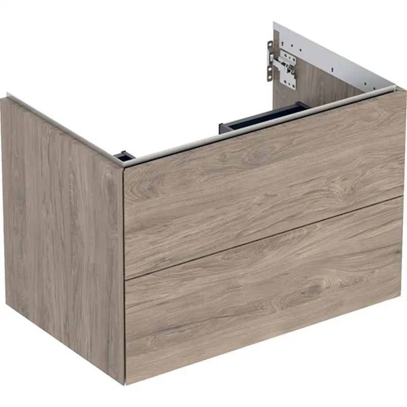 Geberit ONE alsó szekrény mosdóhoz, két fiókkal, 75x50.4x47cm, hikoridió/melaminos faszerkezet 505.262.00.6Geberit Expressz szállítás