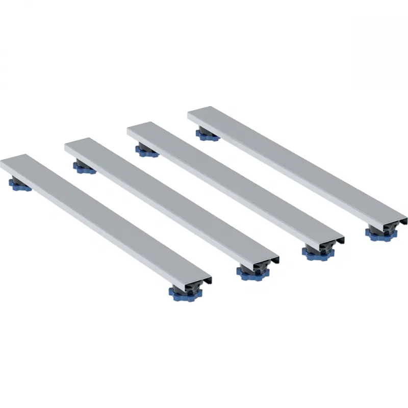 Geberit lábkészlet 140 cm-nél nagyobb gyantakő zuhanytálcákhoz, 6-12cm magas (4 db 70cm hosszú keresztelem és 8 db láb) 554.959.00.1Geberit Kihagyhatatlan ajánlat