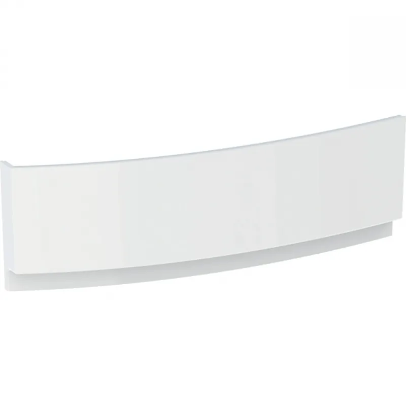 Árcsökkenés Geberit Selnova Square előlap aszimmetrikus fürdőkádhoz, bal, 170x58x23.5cm, fényes fehér 554.890.01.1Geberit