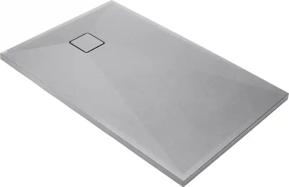 Deante Correo 140x90 cm téglalap alapú gránit zuhanytálca, szürke metál KQR_S47BDeante Korlátozott ajánlat
