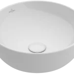 Szuper akció Villeroy & Boch Artis 43 cm ráültethető mosdó Stone White CeramicPlus felülettel 417943RWVilleroy & Boch