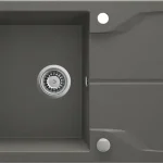 Nézd meg most Deante Andante Flush gránit mosogató, antracit metál ZQN_T11FDeante