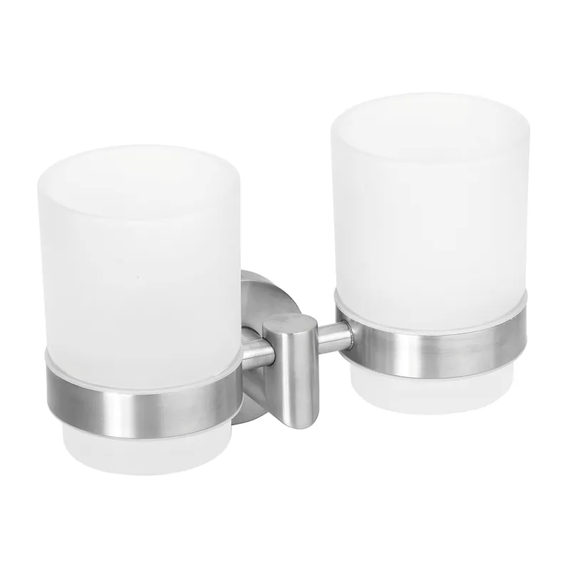 Sapho BEMETA NEO Dupla fogkefetartó, 175x118x90mm, inox/matt 104210025Bemeta Gyors kiszállítás