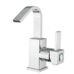Bugnatese Inside Bidet csaptelep leeresztővel swarovski fogantyúval, matt fehér 9223KOPBugnatese Ne maradj le