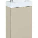 AREZZO design Mini 40 egyajtós alsószekrény mosdóval matt beige AR-168995Arezzo Design Csak ma