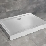 Radaway Doros Stone D 100x80 cm zuhanytálca előlappal, fehér SDRD1080-05-04SRadaway Csak ma