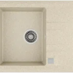 Prémium Teka Stone 45 S TG 1B 1D gránit mosogató, homokbézs 115330051 (K)Teka konyha