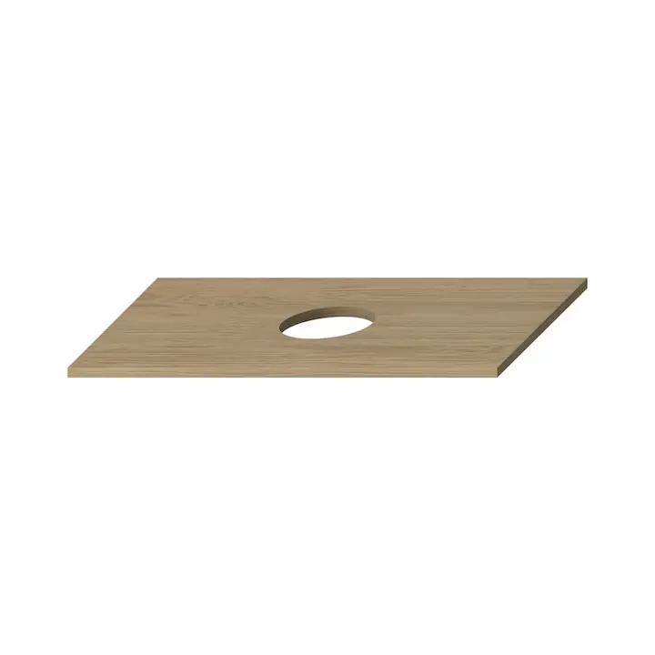 Jika mosdótartólap, alsószekrényhez kivágással, 760 mm, kőris H46J7130013421Jika Népszerű
