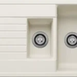 BLANCO ZIA 6S Silgranit mosogató szűrőkosárral, törtfehér 527207Blanco Outlet