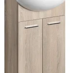 Vedd meg most Sapho AQUALINE ZOJA 42x74x25cm mosdótartó szekrény, platina tölgy 51144Aqualine