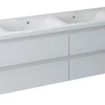 Expressz kézbesítés Sapho WAVE II 180 mosdótartó szekrény, fehér WA180-3030Sapho