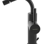 Kedvezményes ár Bugnatese KOBUK MINI Bidet csaptelep leeresztővel, matt fekete 2225OPBugnatese