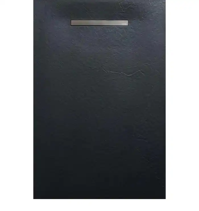 Exkluzív ajánlat AREZZO design SOLIDSoft zuhanytálca 120x90 cm, ANTRACIT, egyenes lefolyóval AR-12090LINAArezzo Design