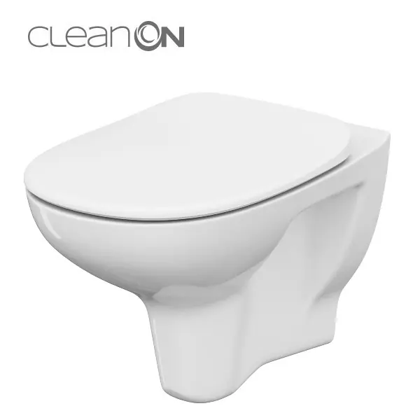 Cersanit Arteco perem nélküli fali wc lassú záródású wc ülőkével S701-180Cersanit Legjobb ár