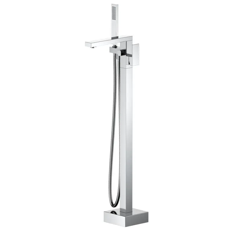 Vásárlói kedvenc AREZZO design CUBEFIELD szabadonálló kádcsaptelep, króm AR-4406CRArezzo Design