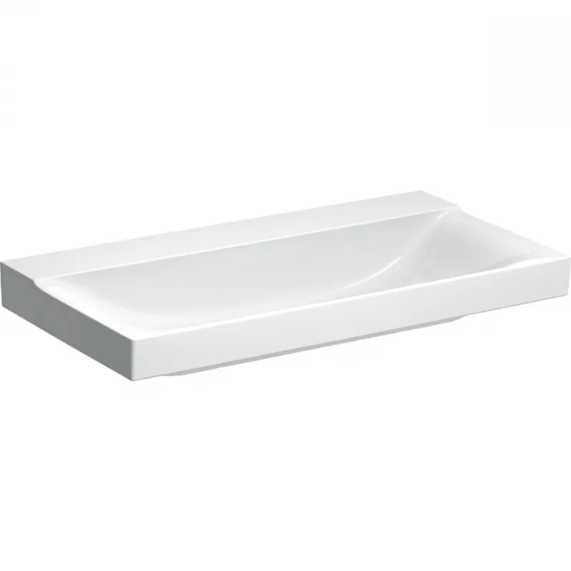 Geberit Xeno 90x48 cm KeraTect mosdó csaplyuk nélkül, fehér 500.532.01.1Geberit Ajánlat
