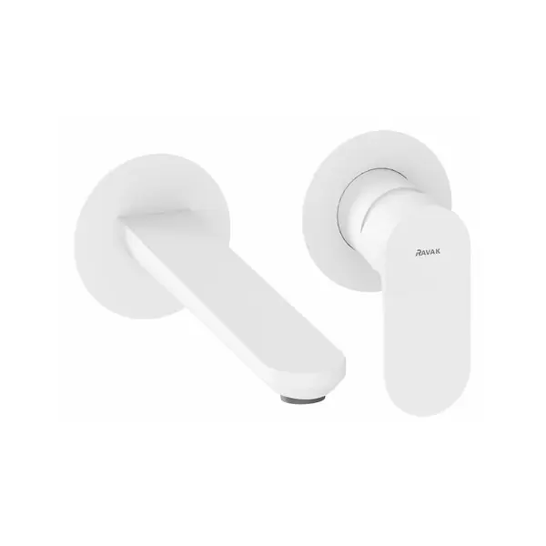 Ravak Eleganta EL 019.10WV.O1.RB07B Falba süllyesztett mosdócsaptelep belső egység nélkül, White Velvet X070255Ravak Akciós ár