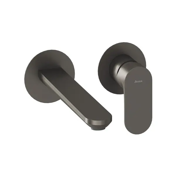 Ravak Eleganta EL 019.20GB.O1.RB07B Falba süllyesztett mosdócsaptelep belső egység nélkül, Graphite Brushed X070329Ravak Biztonságos fizetés